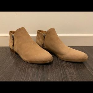 Franco Sarto Suede Booties